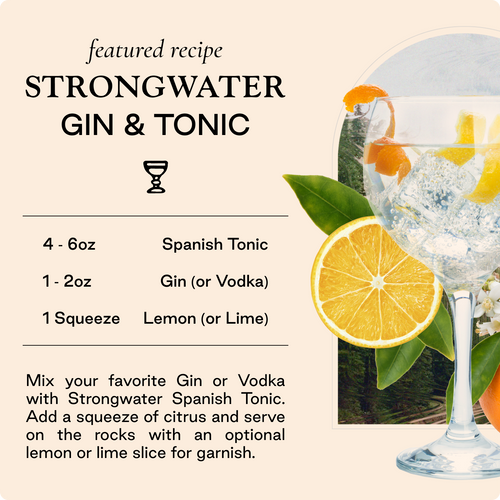Strongwater | Spanish Tonic 4-pack