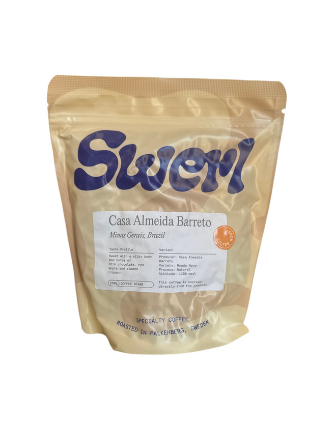 SWERL Coffee Roasters| Casa Almeida Barreto, Arara, Honey Washed, Filter Roast, Minas Gerais, Brazil 250g