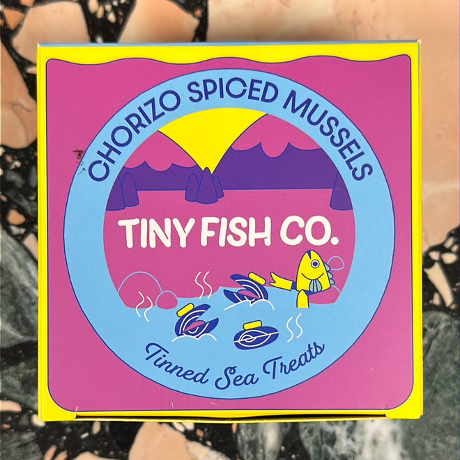 Tiny Fish Co. | Chorizo Spiced Mussels