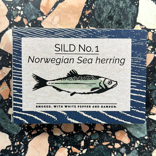 FANGST | ‘SILD No. 1’, Smoked Norwegian Sea Herring with Pepper + Ramson