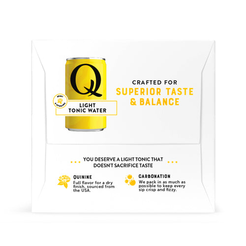 Q Mixers | Premium Light Tonic Water 4-pack
