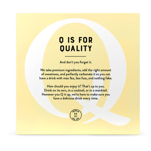 Q Mixers | Premium Light Tonic Water 4-pack