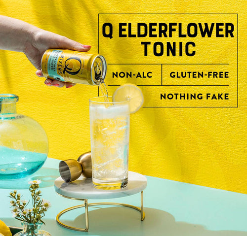 Q Mixers | Premium Elderflower Tonic Water 4-pack
