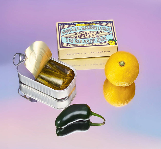 Siesta Co. | Small Sardines in Yuzu Koshō