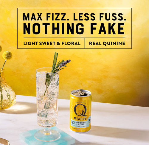 Q Mixers | Premium Elderflower Tonic Water 4-pack