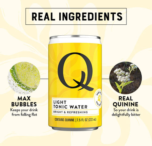 Q Mixers | Premium Light Tonic Water 4-pack