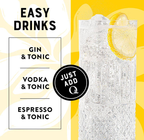 Q Mixers | Premium Elderflower Tonic Water 4-pack