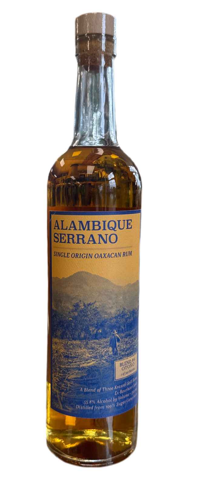 Alambique Serrano, Blend #6 ‘Otoño’, Single origin aged rum, Santa Maria Tlalixtac, Oaxaca, Mexico