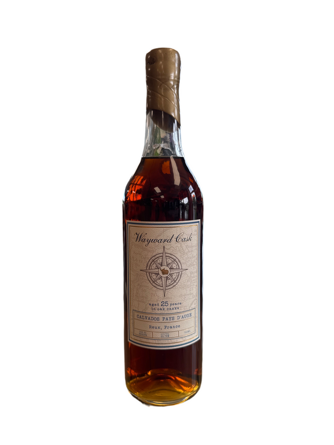Wayward Cask, 25yr aged Calvados Pays d’Auge, Reux, France
