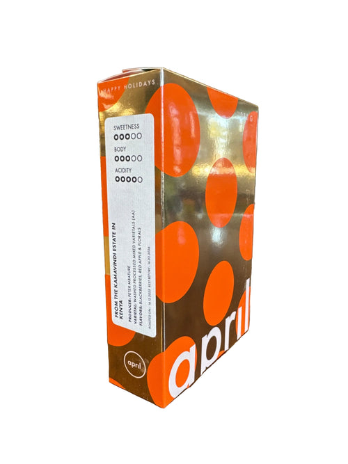 APRIL Coffee Roasters, Kamavindi  Estate, Mixed Varietals AA, Washed, Kenya, Filter Roast 250g