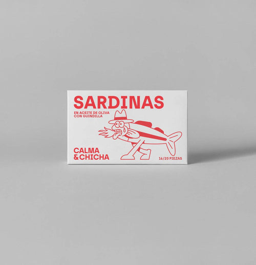 Calma & Chicha | Small Sardines in Hot Olive Oil 16/20