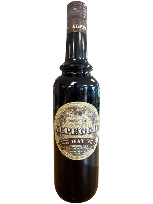 Cappelletti, Alpeggio, Hay Liqueur, Trento, Italy