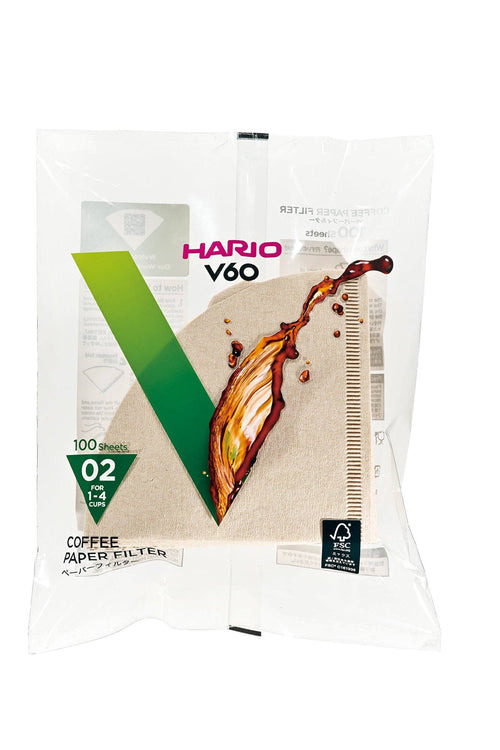 V60 Paper Filters | Natural Brown - 100 Sheets 02