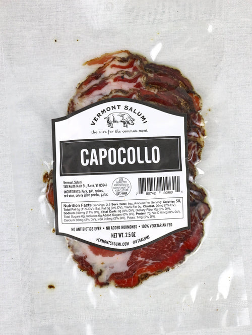 Vermont Salumi | Capocollo 2.5