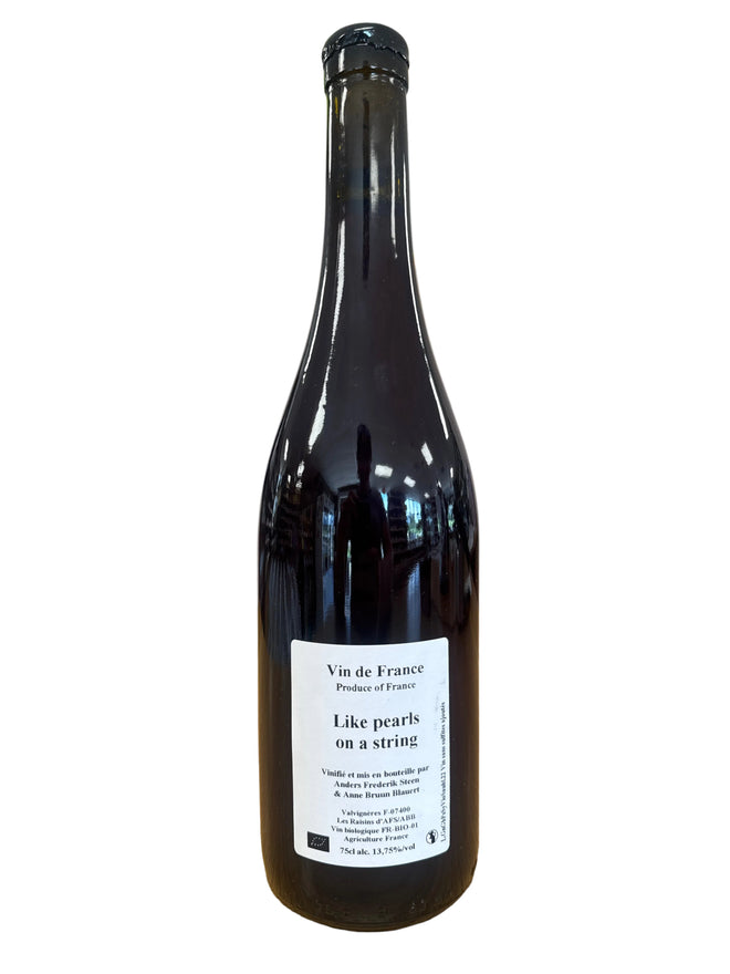 2022 Anders Frederick Steen + Anne Bruun Blauert ‘Like Pearls on a String’ , Red + White Co-Ferment, Ardeche, France