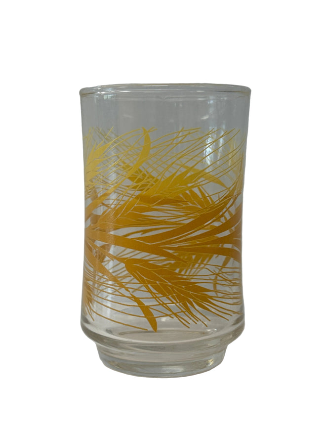 c.1973 Libbey Glass Co. ‘Golden Wheat’ Juice Tumbler, Toledo, Ohio