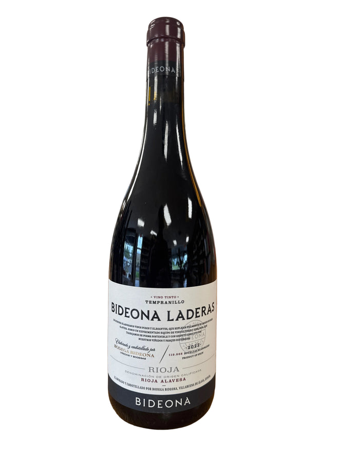 2022 Bideona ‘Laderas’, Tempranillo blend, Rioja Alavesa, Spain