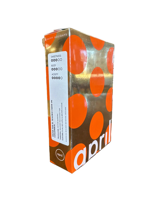 APRIL Coffee Roasters, El Tesoro  Farm, Tabi, Washed, Colombia, Filter Roast 250g