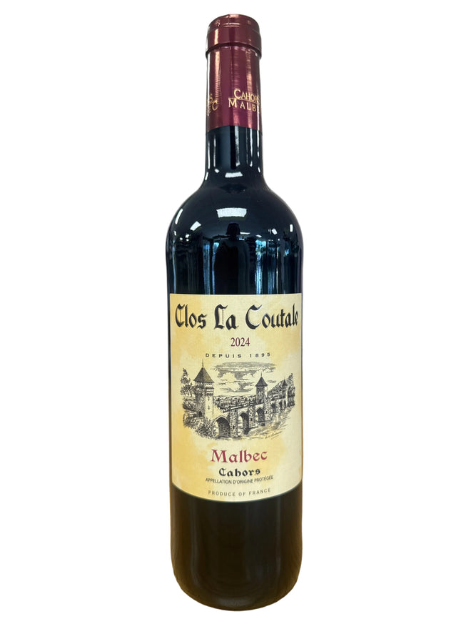 2024 Le Clos la Coutale, Malbec, Cahors, France