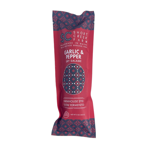 Short Creek Farm | Garlic & Pepper Salami