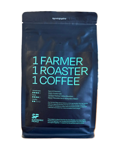 APRIL Coffee Roasters, Sustainable Profile Series, Farm El Socorro, Yellow Bourbon, Washed, Guatemala, Omni Roast 250g