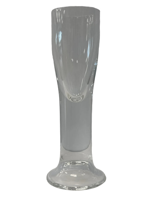 1980-90’s Imperial Glass-Ohio ‘Reflection’ Clear Liquor Glass, Bellaire, Ohio