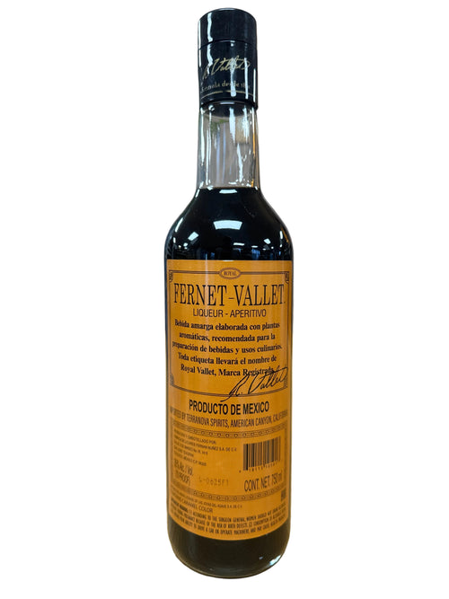 Royal-Vallet, Fernet-Vallet, Amaro, Texcoco, Mexico