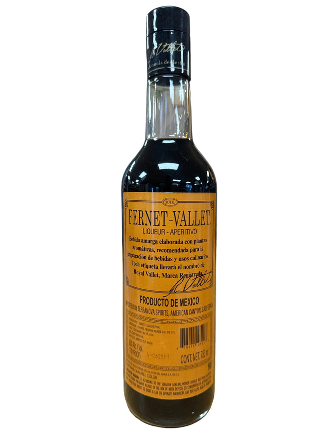 Royal-Vallet, Fernet-Vallet, Amaro, Texcoco, Mexico