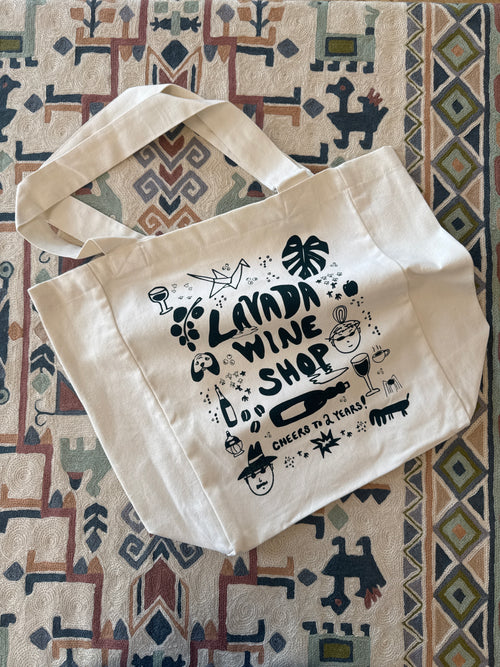 2nd Anniversary Tote Bag | Nate Crosser x LWS Collaboration