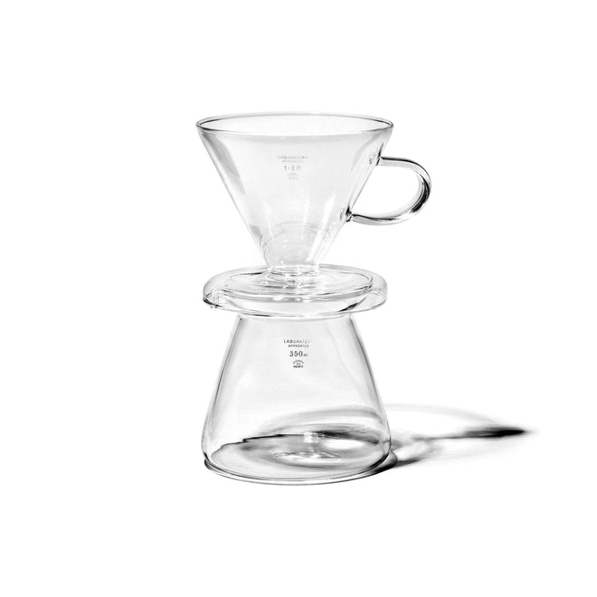 Puebco | Recycled Glass pour over set 350mL