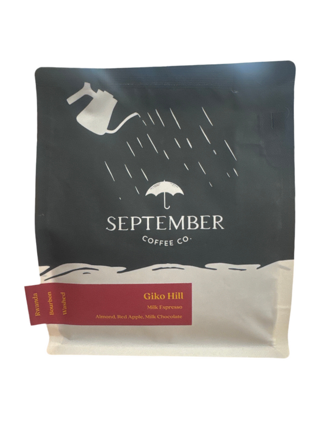 SEPTEMBER Coffee Co. | Giko Hill {Milk Espresso}, Washed, Bourbon, Gakenke District, Rwanda250g