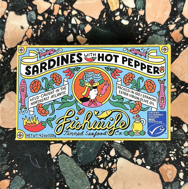 Fishwife | Sardines with Hot Pepper