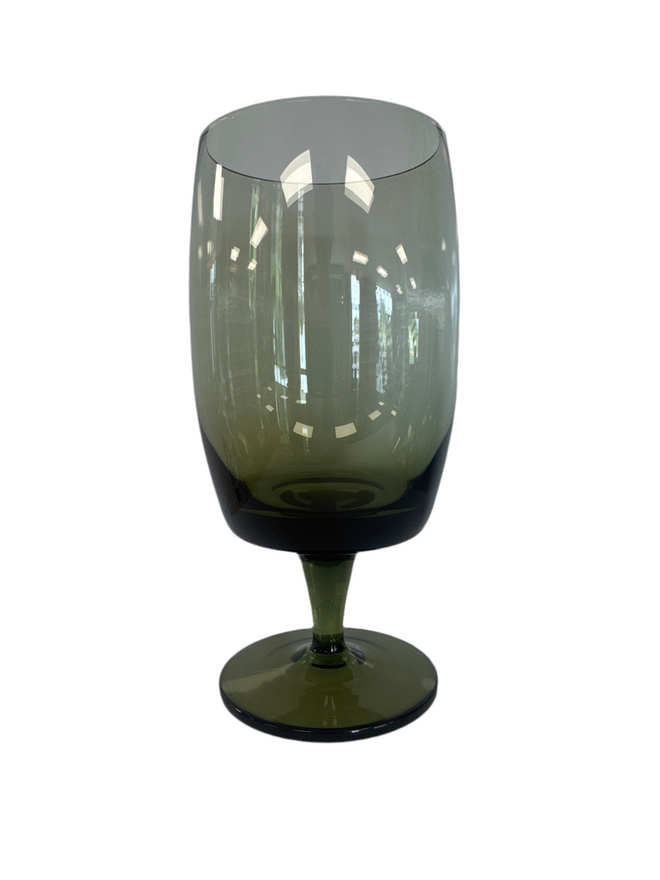 1969-1974 Gorham Reizart Crystal Accent Green Iced Tea Glass
