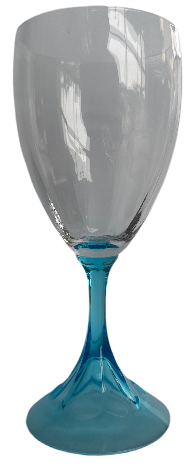 1925-1927 Blue-stemmed Wine Stems by Fostoria