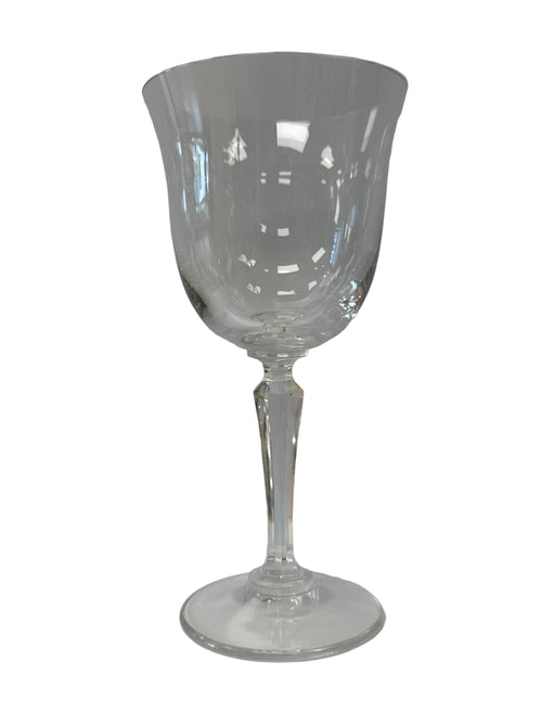 1980’s American Stemware ‘Westport’ Clear Wine Stem, Jeannette, Pennsylvania