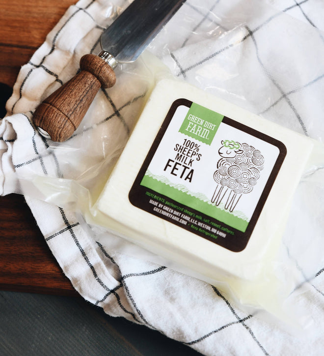 Green Dirt Farm | Sheep's Milk Feta 8 oz.