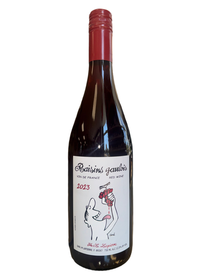 2023 M. + C. Lapierre ‘Raisins Gaulois’, Gamay Noir, VDF, Beaujolais, France