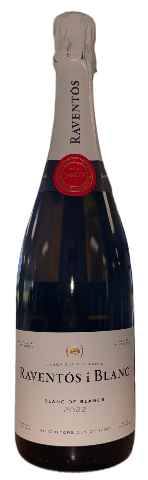 2022 Raventos i Blanc, Blanc de Blancs Cava | Conca ded Riu Anoia, Penedes, Spain