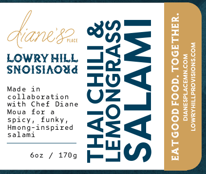 Lowry Hill Provisions | Thai Chili & Lemongrass Salami