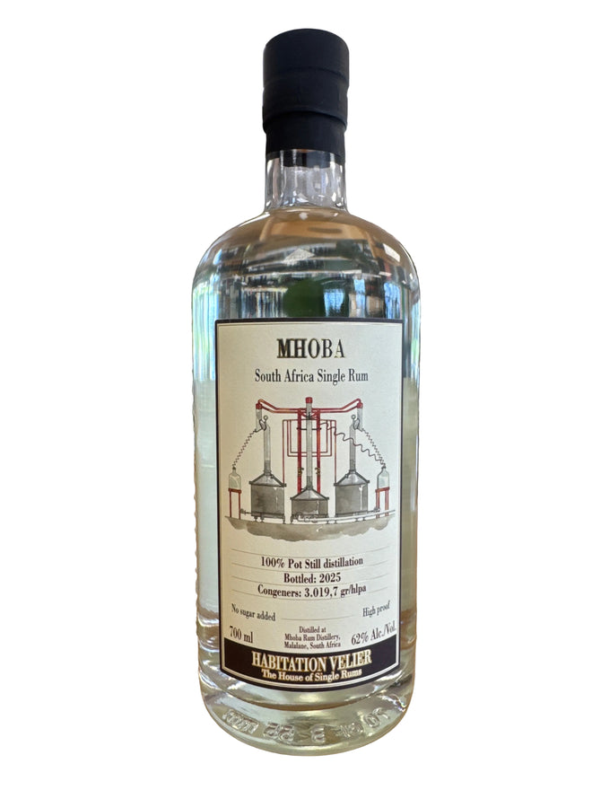 2025 Habitation Velier, Mhoba, Long Fermentation Pot Still Rum, Malane, South Africa 700mL