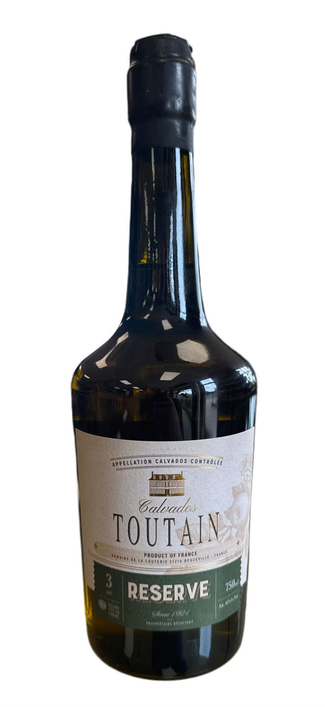 Toutain ‘Reserve’ 3-Year aged Calvados, Beuzeville, France