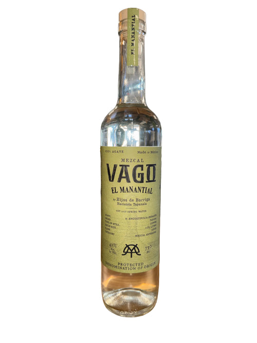 Vago, El Manantiel, Espadín, Joven Mezcal, Oaxaca, Mexico