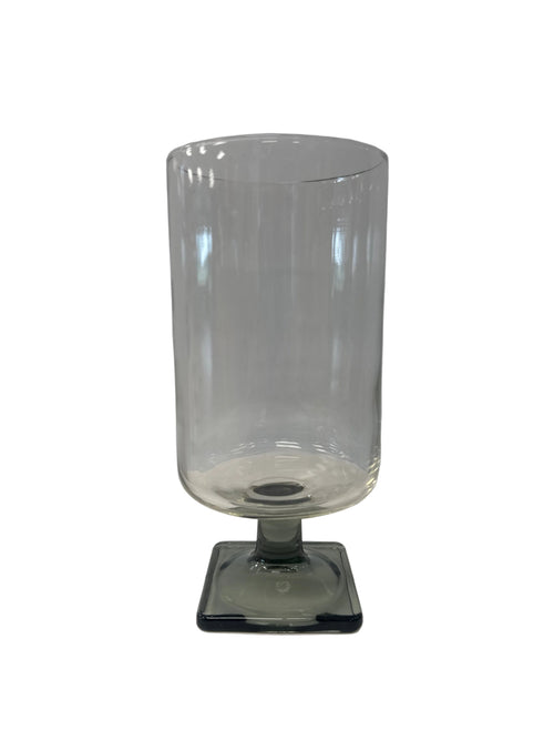 1960-70’s Federal Glass ‘Nordic Midnight (Smoke)’ Iced Tea Stem, Columbus, Ohio