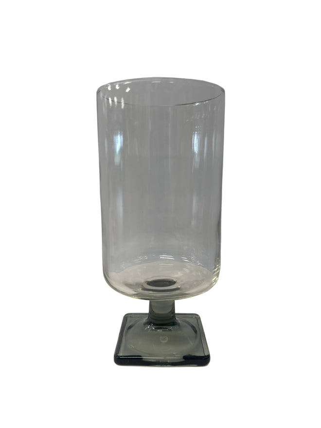 1960-70’s Federal Glass ‘Nordic Midnight (Smoke)’ Iced Tea Stem, Columbus, Ohio
