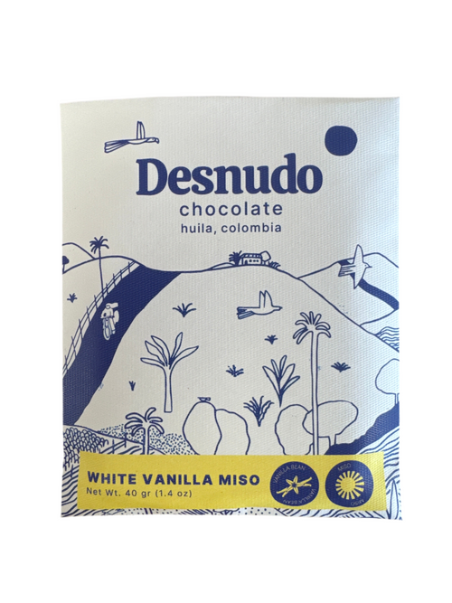 Desnudo | White Miso Chocolate Bar