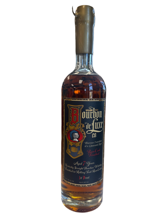 2025 Rolling Fork ‘Bourbon de Luxe’, 7yr Rum Cask Finished Bourbon, Indiana x Kentucky