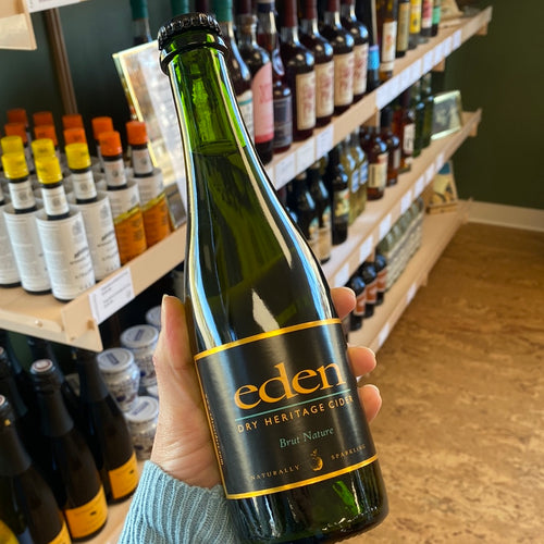 Eden ‘Brut Nature’, Apple Cider Newport, Vermont 375mL Lavada Wine Shop