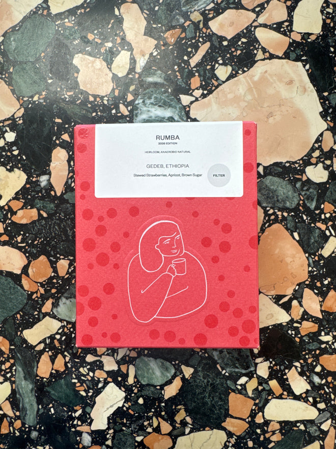 DAK Coffee Roasters ‘Rumba-2026” Filter Roast, Landraces, Anaerobic Natural , Sidama Bensa, Ethiopia 200g