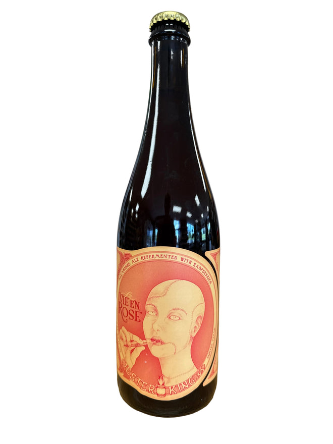 Jester King ‘Vie en Rose’ Farmhouse Ale refermented with Raspberries, Austin, Texas 750 mL 08.2025 - Batch #8