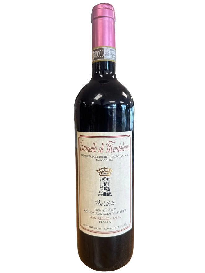 2019 Padelletti, Sangiovese, Brunello di Montalcino, Tuscany, Italy